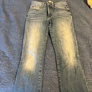 Madewell size 25 Cali Demi boot jeans